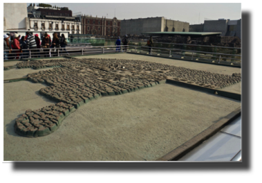 Model of Tenochtitlan , The Aztecs capital, now centre of Mexico City DSC02161.jpg