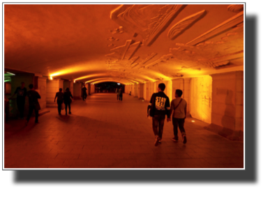 Pedestrian tunnel under  Zhongshang road DSC03312.jpg