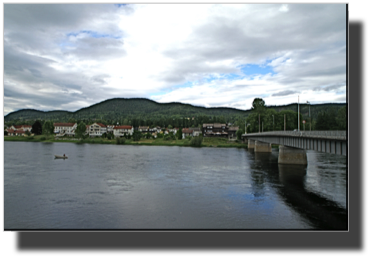View from the bridge across the Drammen river towards Oil Hokksund PICT0039.jpg