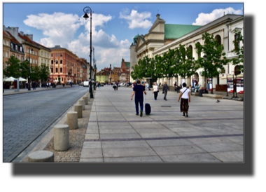 Kakowskie Przadmiescie. To the right: Stowarzysenie Kakowskie Przadmiescie. To the right: Stowarzysenie