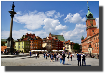 The Castle Square and The Sigismund pillar The Castle Square and The Sigismund pillar