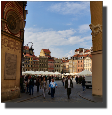 Rynak Starego Miasta Warszawa - Meieval square